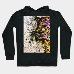 Scribbled Leopard Hoodie